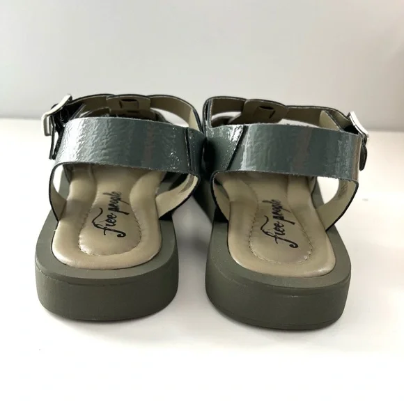 🌟FREE PEOPLE Finn Fisherman Platform Sandals-Sea Serpent color-Size 8 & 9 - Picture 13 of 15